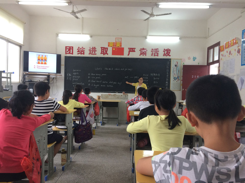我校开设新进教师公开课活动